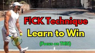 Thumbnail: The Real Reason You Are Still Losing Tennis Matches (Not Technique).