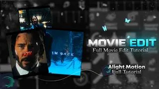 Thumbnail: Complete movie editing tutorial in mobile | Alight motion tutorial