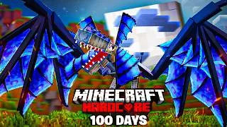 Thumbnail: I Survived 100 Days in Dragon only World in Hardcore Minecraft!