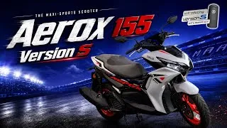 Thumbnail: 2026 Yamaha Aerox 155 Detailed Review Video | 2026 Yamaha Aerox 155 Version S | 2026 Aerox 155 Price