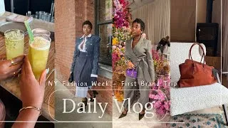 Thumbnail: VLOG: LIFE OF A FASHION STYLIST | NEW YORK FASHION WEEK | I WENT ON MY FIRST BRAND TRIP 
