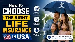 Thumbnail: Life Insurance Explained | Choose the Perfect Policy in the USA | Complete Guide 2k26!