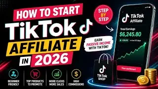 Thumbnail: How to Make Money with TikTok Affiliate | Complete Guide to Earn | Make Your First Sale !