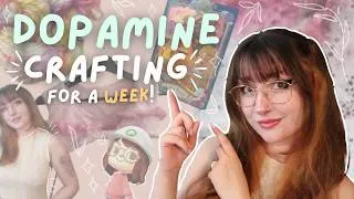 Thumbnail: Making Whatever I Want For A Week - Knitting, Spinning, Book Nook & ACNH - Shaiyeh ♥