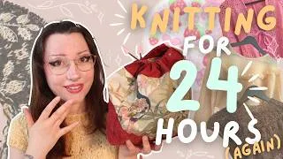 Thumbnail: How Much Can I KNIT IN 24 HOURS? Finishing My Pink Elsa Blouse & Starting New Knits?! | Shaiyeh ♥