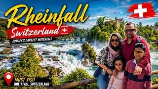 Thumbnail: Rheinfall Switzerland  Europe's Largest Waterfall, A Must-Visit Place in Switzerland #shavlogzz 