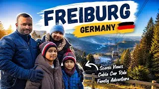 Thumbnail: Freiburg Germany Travel Vlog 🇩🇪 | Stunning Mountain Views & Family Adventure #shavlogzz 