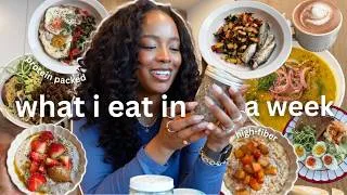 Thumbnail: what I eat in a week since changing my diet  | healthy, easy, and nourishing recipes