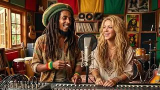 Thumbnail: Bob Marley & Shakira - Reggae Temptation 🌴 Best Reggae Latin Summer Mix 2026
