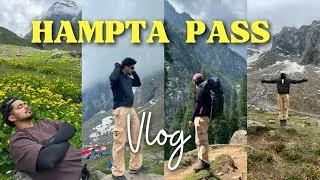 Thumbnail: Hampta Pass Trek Vlog | 5 Days, 4 Nights of Pure Adventure 🏔️