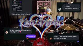 Thumbnail: "Simple And Clean" drum cover (KINGDOM HEARTS) | PLANiTb remix
