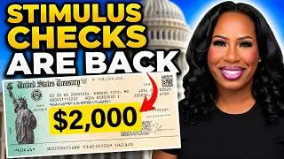 Thumbnail: $2000 STIMULUS CHECKS TARIFF DIVIDEND + $1500 CHECKS FOR HOUSEHOLDS, UNEMPLOYMENT & PRIMETIME SPEECH