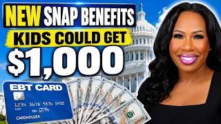 Thumbnail: SNAP BENEFITS: 1000 TRUMP ACCOUNTS FOR KIDS + 700 GROCERY ASSISTANCE, MEDICAID & BIG BEAUTIFUL BILL!