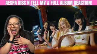 Thumbnail: FANGIRL IS THAT SONG! AESPA KISS N TELL MV & FULL ALBUM REACTION!!!