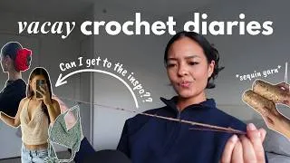 Thumbnail: Crocheting for Vacation... Didn't Go as Planned | Crochet Vlog