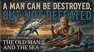 Thumbnail: A Man Can Be Destroyed, But Not Defeated | Ernest Hemingway's The Old Man And The Sea #hemingway