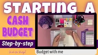 Thumbnail: Hello! First video - How to start Cash budgeting Envelope System, Get debt free, Shall We Budget