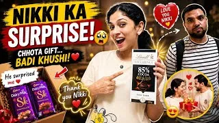 Thumbnail: Nikki Ka Chhota Sa Surprise, Meri Badi Si Khushi 🥹❤️ | Chocolate Surprise | Dubai Vlog 