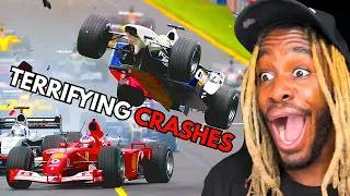 Thumbnail: F1 Newbie Watches F1 SCARIEST CRASHES Of The Decade FOR THE FIRST TIME