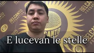 Thumbnail: E lucevan le stelle vocal student practice