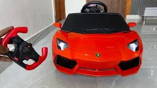 Thumbnail: RC Lamborghini Aventador Unboxing & Testing | Remote Control Ride on Lamborghini Car🔥🔥
