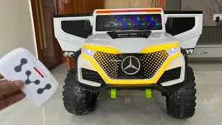 Thumbnail: Big Size RC Mercedes Car Unboxing & Testing | Remote Control Ride on Car | Shamshad Maker🔥🔥