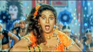 Thumbnail: Mera Piya Ghar Aaya - 4K Video Song | Rishi Kapoor, Madhuri Dixit, Raj Babbar | Kavita Krishnamurthy