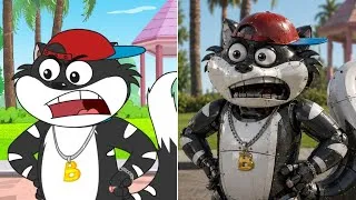 Thumbnail: Honey Bunny ka robot life part 3 || Honey Bunny all cartoon character in real life but robot 