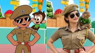 Thumbnail: Little Singham All Cartoon Character In Real Life But Female 