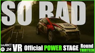 Thumbnail: EA WRC VR: My Worst Rally Ever?! Trees, Poles & A Flat Tyre in Japan! 🌲💥