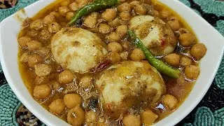 Thumbnail: Duniya Ke Sabse Tasty Chole Banane Ka Sabse Asaan Tarika | Famous Lahori Cholay | Anda Chana Masala