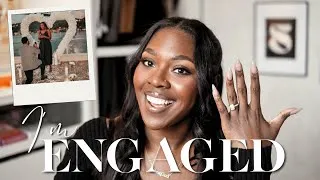 Thumbnail: I'M ENGAGED 💍🤍 | Life Update | Encouragement for Waiting on the One! From Celibate to Engaged!