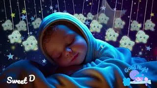 Thumbnail: Baby Sleep Music 💤 Fall Asleep Fast in 3 Minutes 🌙 Gentle Mozart & Brahms Lullabies for Sweet Dreams
