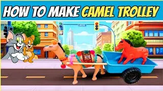 Thumbnail: Handmade Camel trolley !! and loading Horse