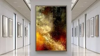 Thumbnail: DIY Modern Textured Wall Art With Aluminum Foil (614)