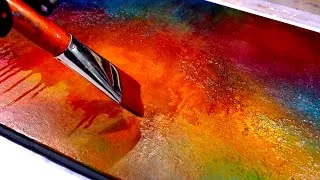 Thumbnail: COLOR BURST: Acrylic Blending Techniques for Stunning Abstract Paintings (613)