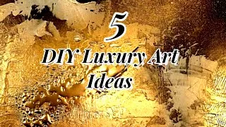 Thumbnail: 5 DIY LUXURY Textured Wall Art Ideas | Abstract Art ✨ (612)