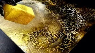 Thumbnail: How to TRANSFORM Texture Using a Sponge | Easy Abstract Art (610)