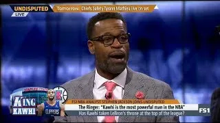 Thumbnail: Undisputed | Stephen Jackson REACT to The Ringer: "Kawhi is the most powerful man in the NBA"