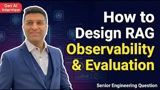 Thumbnail: Rag Evaluation at Scale: The Two-Pillar Answer Interviewers Expect | Gen AI Interview Series | EP#03