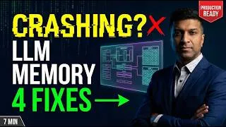 Thumbnail: KV Cache Explained: The 4-Layer Fix Every AI Engineer Must Know | Gen AI Interview Series | EP#01