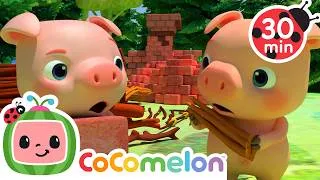 Thumbnail: Three Little Pigs | CoComelon Nursery Rhymes & Kids Songs