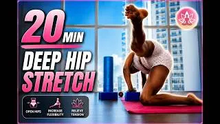 Thumbnail: 20 MIN Deep Hip Stretch | Improve Flexibility & Mobility at Home ⭐