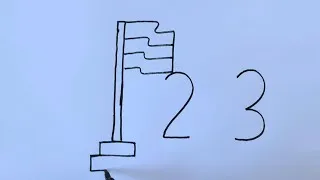 Thumbnail: Republic Day From 123 Number | Republic Day Drawing Step By Step