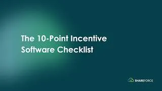 Thumbnail: 10 Point Buyer's Checklist: Incentive Plan Software for Complex Equity & Cash Plans