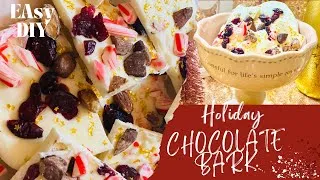 Thumbnail: HOW TO MAKE CHOCOLATE BARK ? // HOLIDAY 2021 NON-BAKE SWEET TREAT