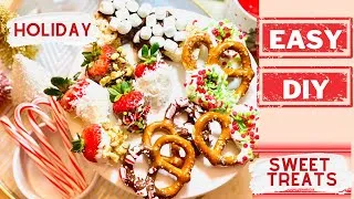 Thumbnail: HOLIDAY SWEET TREATS // EASY - DIY - NO BAKING required
