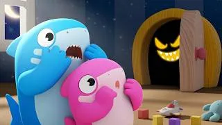 Thumbnail: Daddy, I Can`t Sleep! | Baby Sharks Don’t be Afraid of the Dark | Songs for Kids | Shark Academy