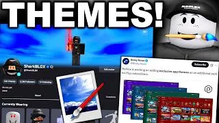 Thumbnail: 🖼️ PROFILE BACKGROUND/THEMES ARE NOW HERE! (ROBLOX UPDATES)