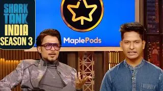 Thumbnail: 'Maple Pods' का Live Demo बना Pitch का Biggest Highlight | Shark Tank India S3 | Male Entrepreneurs'
